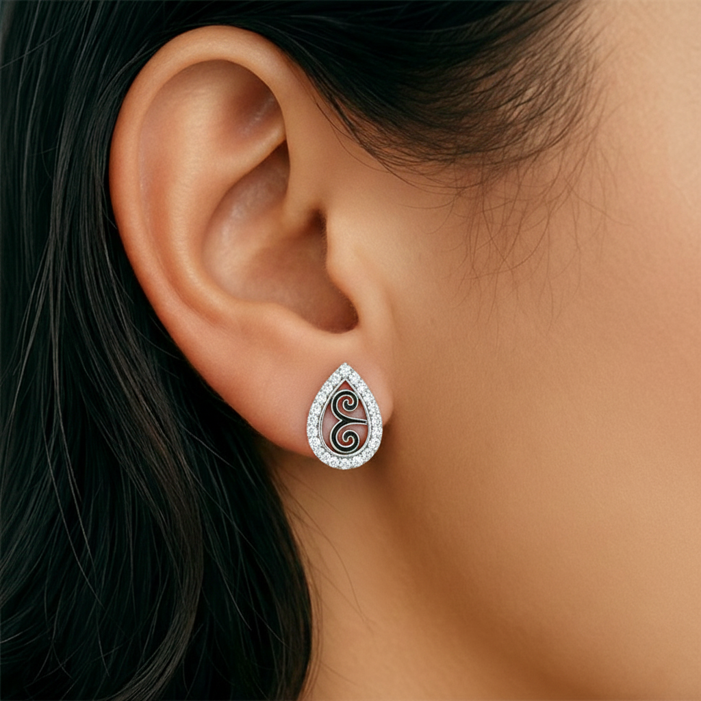 imagenes de aretes en modelo